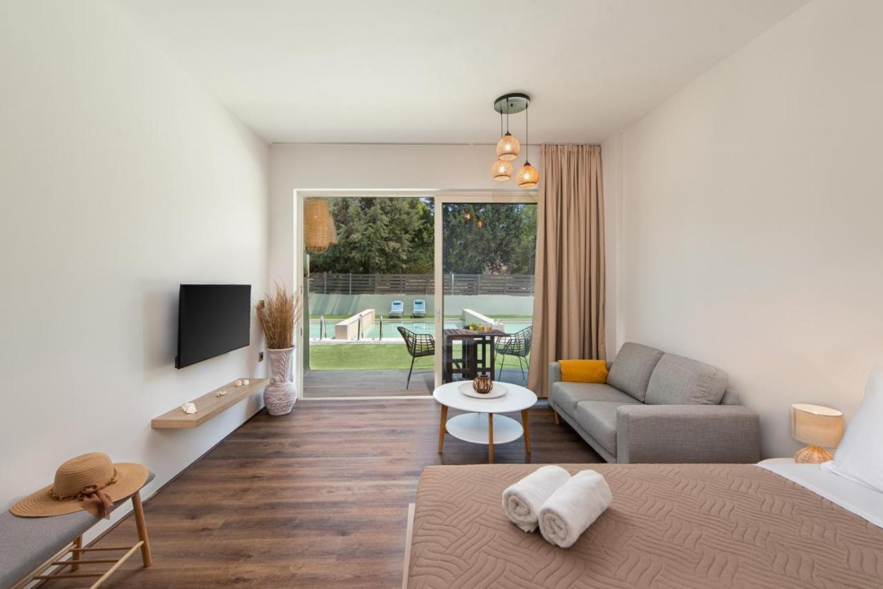 Theros Suites Haraki Exteriör bild